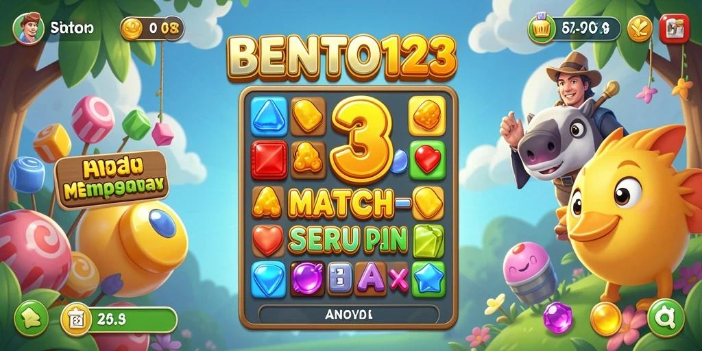 Tampilan menarik dari gameplay BENTO123 yang seru.