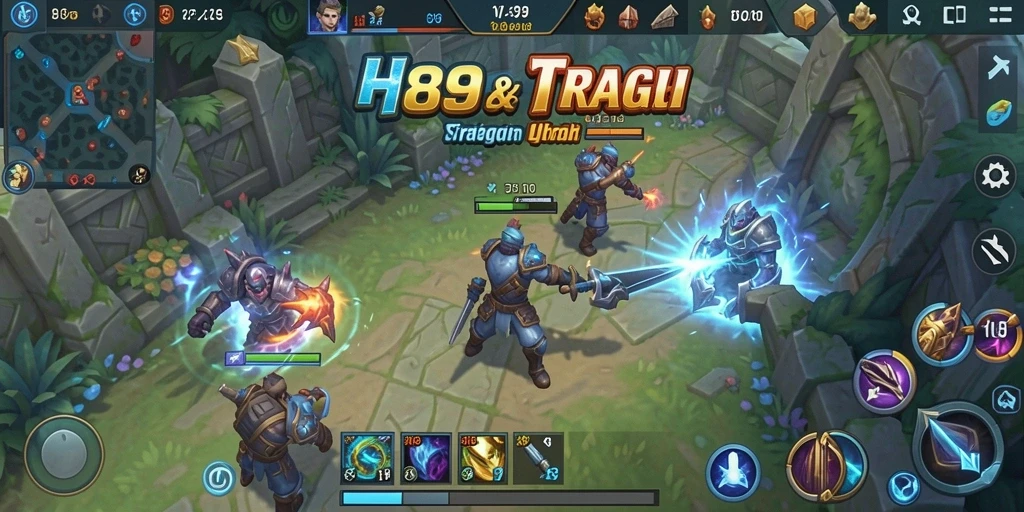 Tampilan menarik gameplay H89 dengan berbagai strategi taktis.
